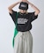 【UNISEX】【プラスサイズあり】ポコポコメッセージロゴTEE