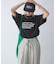 【UNISEX】【プラスサイズあり】ポコポコメッセージロゴTEE