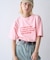 【UNISEX】【プラスサイズあり】ポコポコメッセージロゴTEE