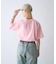 【UNISEX】【プラスサイズあり】ポコポコメッセージロゴTEE