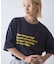 【UNISEX】【プラスサイズあり】ポコポコメッセージロゴTEE