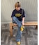 【UNISEX】【プラスサイズあり】ポコポコメッセージロゴTEE