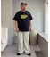 【UNISEX】【プラスサイズあり】ポコポコメッセージロゴTEE