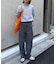 【UNISEX】【プラスサイズあり】ポコポコメッセージロゴTEE