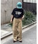 【UNISEX】【プラスサイズあり】ポコポコメッセージロゴTEE