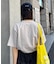 【UNISEX】【プラスサイズあり】ポコポコメッセージロゴTEE