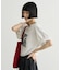 【UNISEX】【プラスサイズあり】スラブ天竺ピグメントロゴTEE