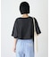 【UNISEX】【プラスサイズあり】スラブ天竺ピグメントロゴTEE