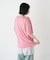 【UNISEX】【プラスサイズあり】スラブ天竺ピグメントロゴTEE
