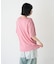 【UNISEX】【プラスサイズあり】スラブ天竺ピグメントロゴTEE