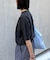 【UNISEX】【プラスサイズあり】スラブ天竺ピグメントロゴTEE