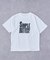 【UNISEX】【プラスサイズあり】スラブ天竺ピグメントロゴTEE