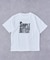 【UNISEX】【プラスサイズあり】スラブ天竺ピグメントロゴTEE