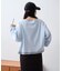 【接触冷感/ドット柄あり】フェイクレイヤードシアースラブ刺繍オーバーTee
