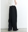 【UNISEX】タックボリュームワイドスラックスパンツ/サイドラインスラックス