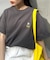 【OJISAN】刺繍ロゴバックプリントTEE