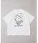 【OJISAN】刺繍ロゴバックプリントTEE