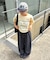 【WEB限定】【UNISEX】手書きメッセージロゴTEE