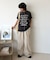 【WEB限定】【UNISEX】手書きメッセージロゴTEE