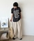 【WEB限定】【UNISEX】手書きメッセージロゴTEE