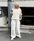 【WEB限定】【UNISEX】手書きメッセージロゴTEE