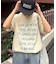 【WEB限定】【UNISEX】手書きメッセージロゴTEE