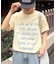 【WEB限定】【UNISEX】手書きメッセージロゴTEE