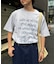 【WEB限定】【UNISEX】手書きメッセージロゴTEE