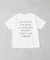 【WEB限定】【UNISEX】手書きメッセージロゴTEE