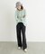 :後ろ紐デザインチェック柄ロゴキャップ