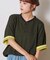 【UNISEX】ボーダー配色ヘンリーTee