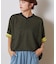 【UNISEX】ボーダー配色ヘンリーTee