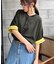 【UNISEX】ボーダー配色ヘンリーTee
