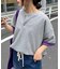 【UNISEX】ボーダー配色ヘンリーTee