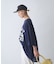 オーバーサイズメッシュロゴTEE