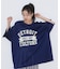 オーバーサイズメッシュロゴTEE