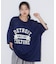 オーバーサイズメッシュロゴTEE