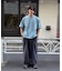 配色フェイクレイヤードTee