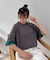 配色フェイクレイヤードTee