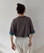 配色フェイクレイヤードTee