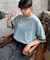 配色フェイクレイヤードTee
