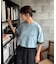 配色フェイクレイヤードTee