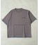 配色フェイクレイヤードTee