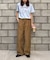 【GEVACO】ドローコードワイドパンツ