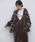 ∴【2サイズ展開/前後2WAY】マットベロア裾ドロストサロペ