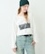 ∴シアー裏毛裾ラウンドフォトTee