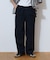 ストレッチカルゼテーパードパンツ