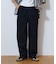 ストレッチカルゼテーパードパンツ