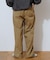 ストレッチカルゼテーパードパンツ