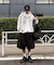 【UNISEX】製品染めダンボールジップパーカー/WEB限定カラーあり
